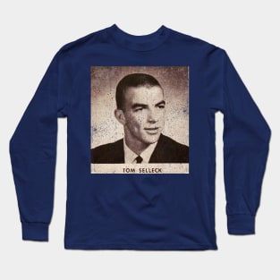 THE PHOTO VINTAGE TOM SELLECK Long Sleeve T-Shirt